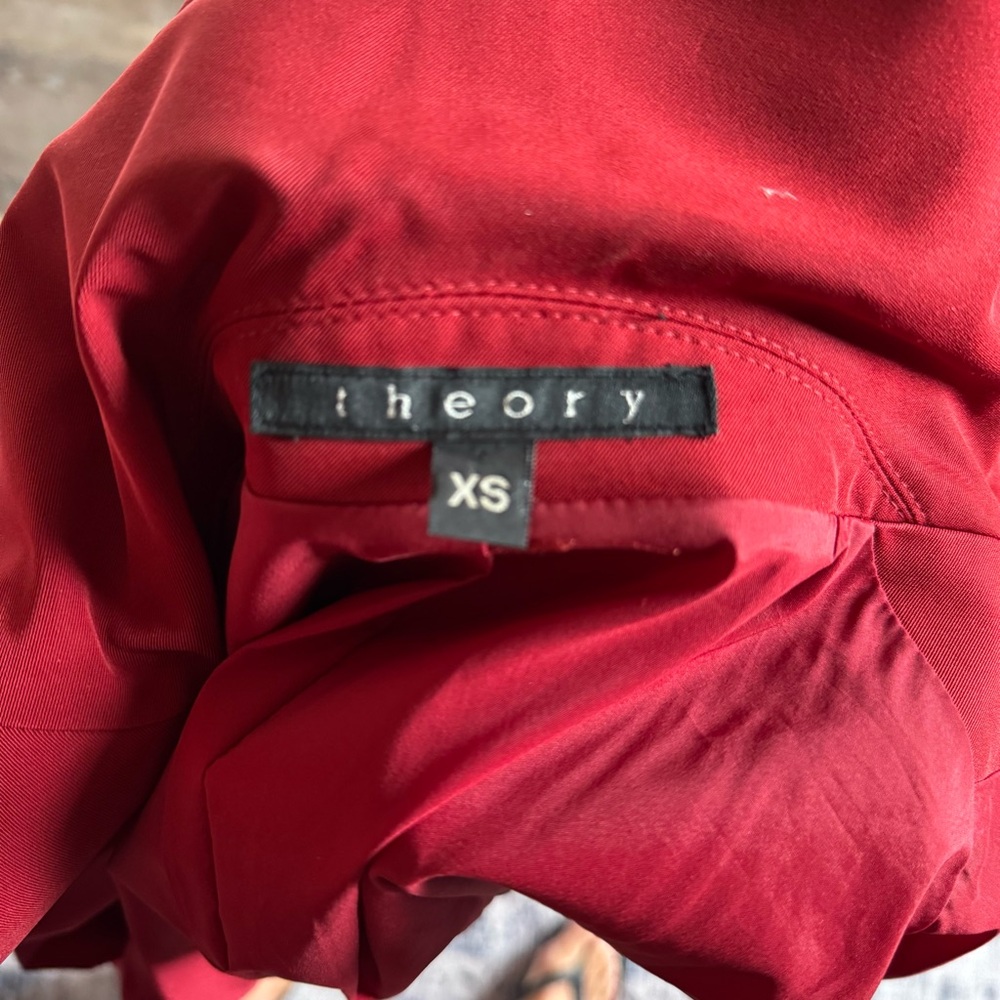 Theory Red Double-Breasted Women's dress/coat, you choose - Picture 5 of 15